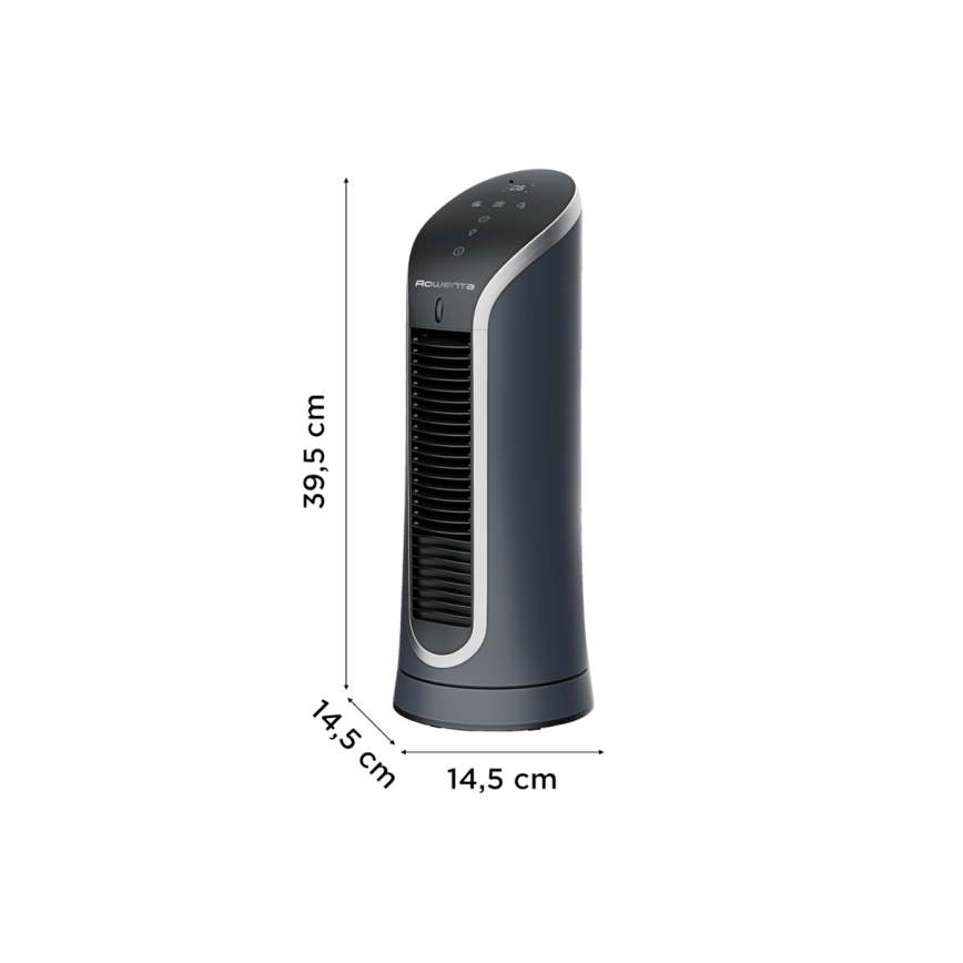 Rowenta - Turmventilator EOLE COMPACT 30W/230V schwarz