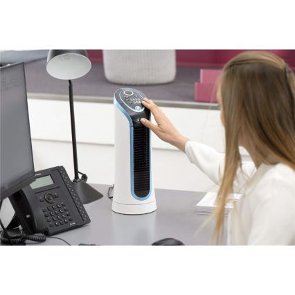 Rowenta - Ventilateur colonne EOLE COMPACT 30W/230V blanc