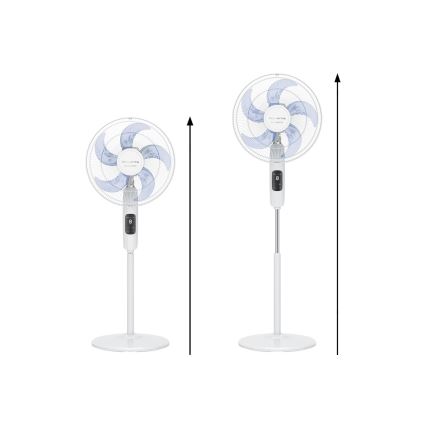 Rowenta - Ventilatore a colonna TURBO SILENCE 55W/230V 147 cm bianco + telecomando