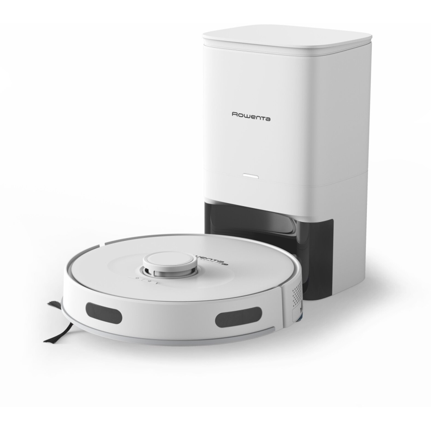 Rowenta - Robot aspirapolvere intelligente con funzione mop X-PLORER S70+ Animal Wi-Fi bianco