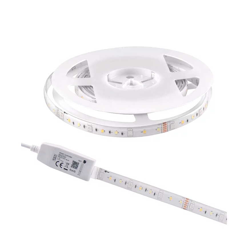 Ruban à intensité variable LED RGB d'extérieur Wi-fi LED/8W IP65 2 m Tuya