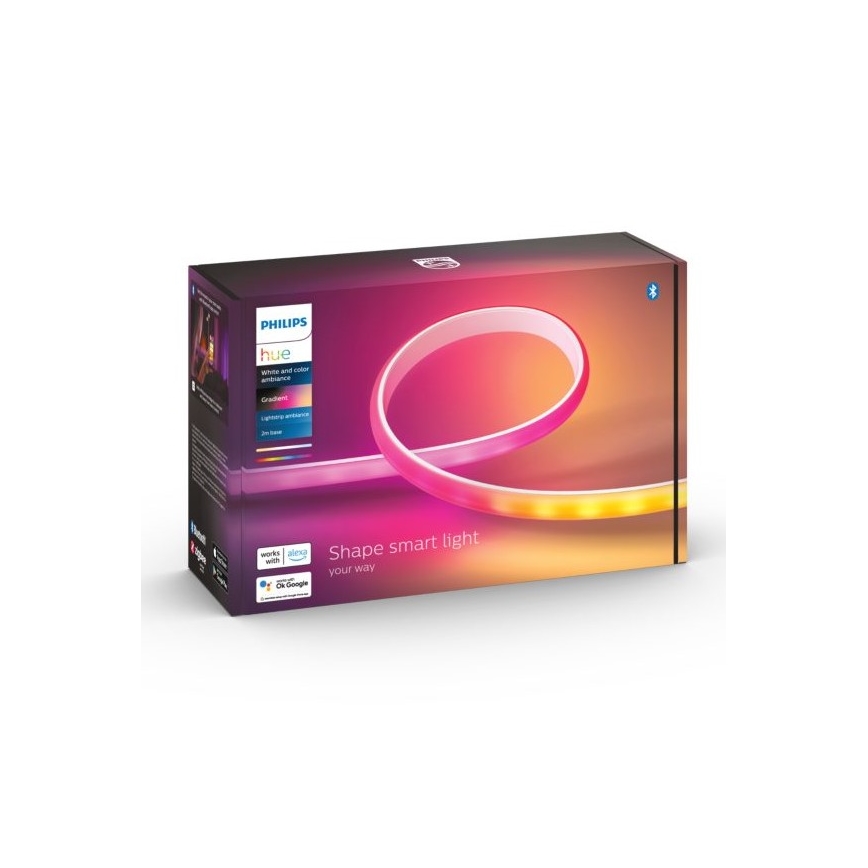 Ruban à intensité variable RGBW Philips Hue WHITE AND COLOR AMBIANCE LED/20W/230V 2 m