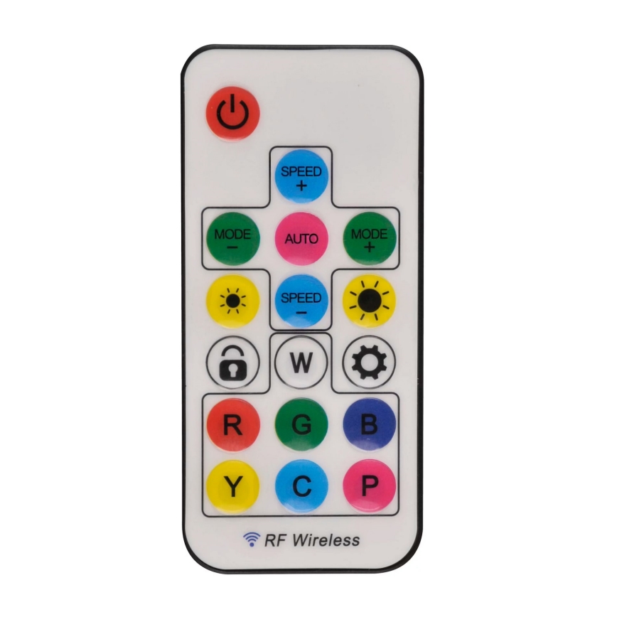 Ruban LED à intensité variable RVB MAGIC 2 m LED/12W/230V + télécommande