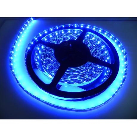 Ruban LED étanche pour salle de bain 5m IP65 bleu