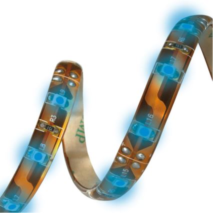 Ruban LED étanche pour salle de bain 5m IP65 bleu