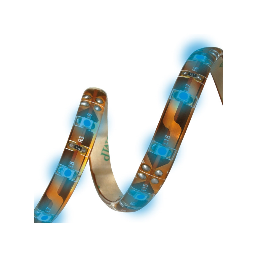 Ruban LED étanche pour salle de bain 5m IP65 bleu