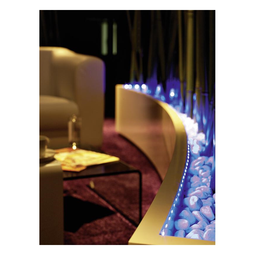 Ruban LED étanche pour salle de bain 5m IP65 bleu