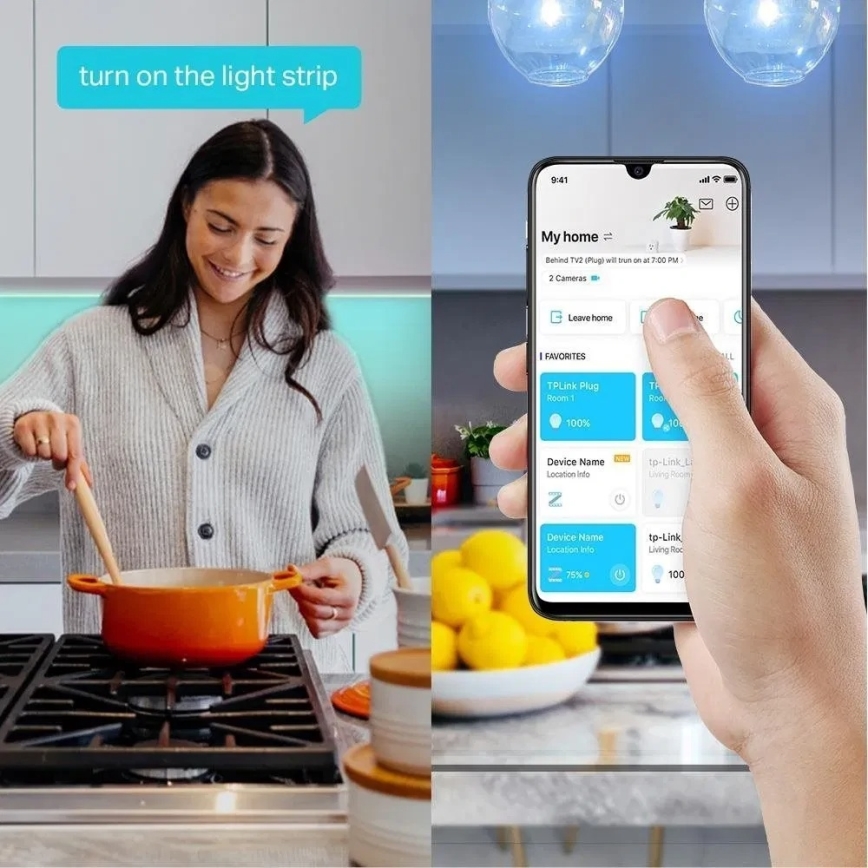 Ruban LED RGBW dimmable 5 m LED/13,5W/230V Wi-Fi