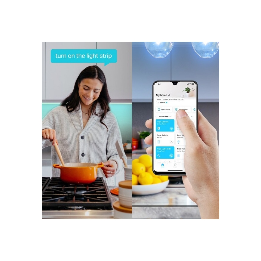 Ruban LED RGBW dimmable 5 m LED/20,5W/230V Wi-Fi