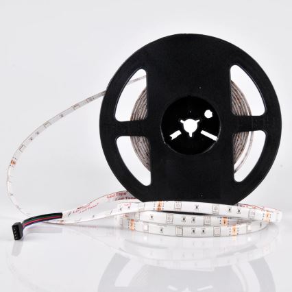 Ruban LED RVB à intensité variable pour l'extérieur 5m LED/14W/12V IP65 + télécommande