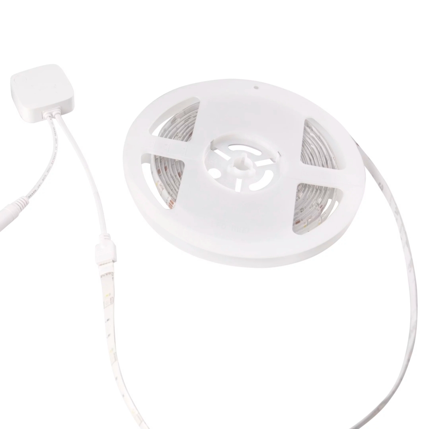 Ruban LED RVB à intensité variable Wi-fi + fonction musique LED/16W/230V 5 m Tuya