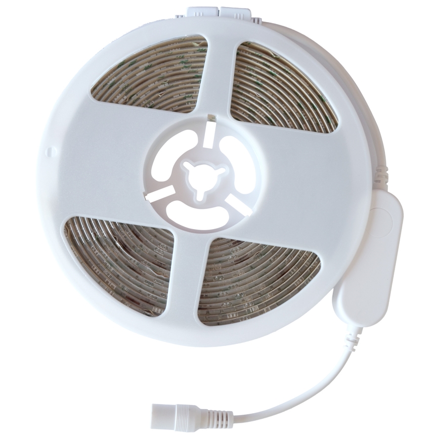 Ruban LED RVBW de salle de bain à intensité variable LED/12,5W/12V IP65 5m Wi-Fi Tuya