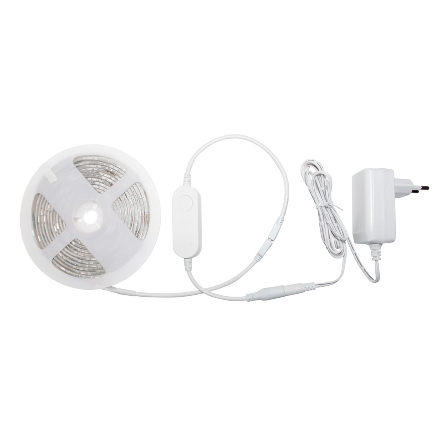 Ruban LED RVBW pour salle de bain à intensité variable LED/7,5W/12V IP65 3m Wi-Fi Tuya
