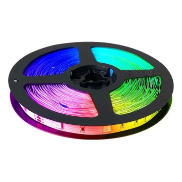 Ruban RGB à intensité variable LED/14W/230V 10 m + Télécommande