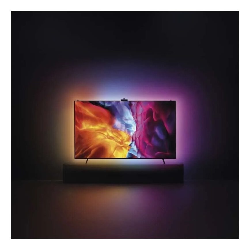 Ruban RGBIC à intensité variable pour TV GoSmart LED/24W/230V 55"