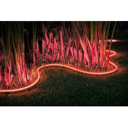 Ruban RGBW à intensité variable Philips Hue OUTDOOR STRIP LED/20,5W 2m IP67