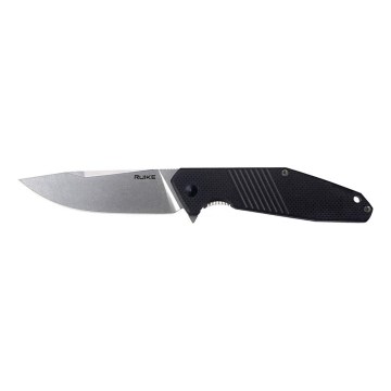 Ruike RUD191B - Coltello tascabile pieghevole 21,9 cm nero