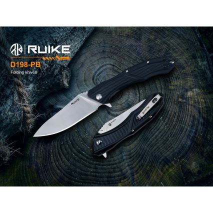 Ruike RUD198PB - Klappbares Taschenmesser 23,1 cm schwarz