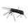 Ruike RULD51 - Couteau de poche multifonction TREKKER 11,4 cm/17 fonctions noir