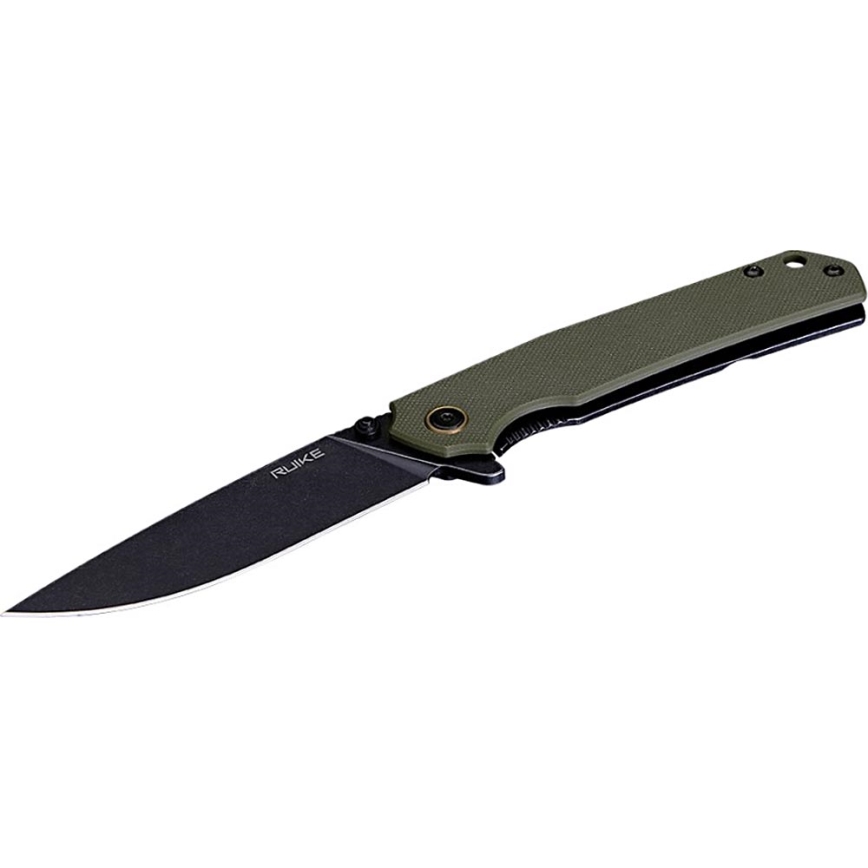 Ruike RUP801G - Coltello tascabile pieghevole 20 cm verde