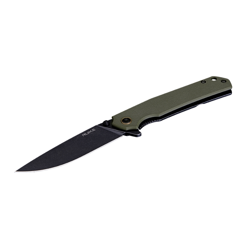 Ruike RUP801G - Coltello tascabile pieghevole 20 cm verde