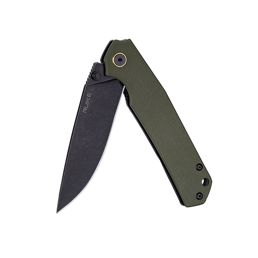 Ruike RUP801G - Coltello tascabile pieghevole 20 cm verde