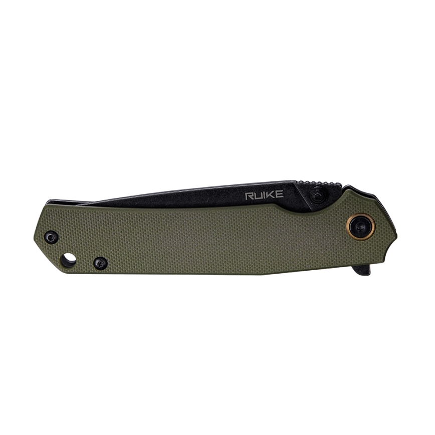 Ruike RUP801G - Coltello tascabile pieghevole 20 cm verde