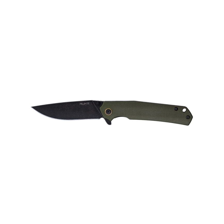 Ruike RUP801G - Coltello tascabile pieghevole 20 cm verde