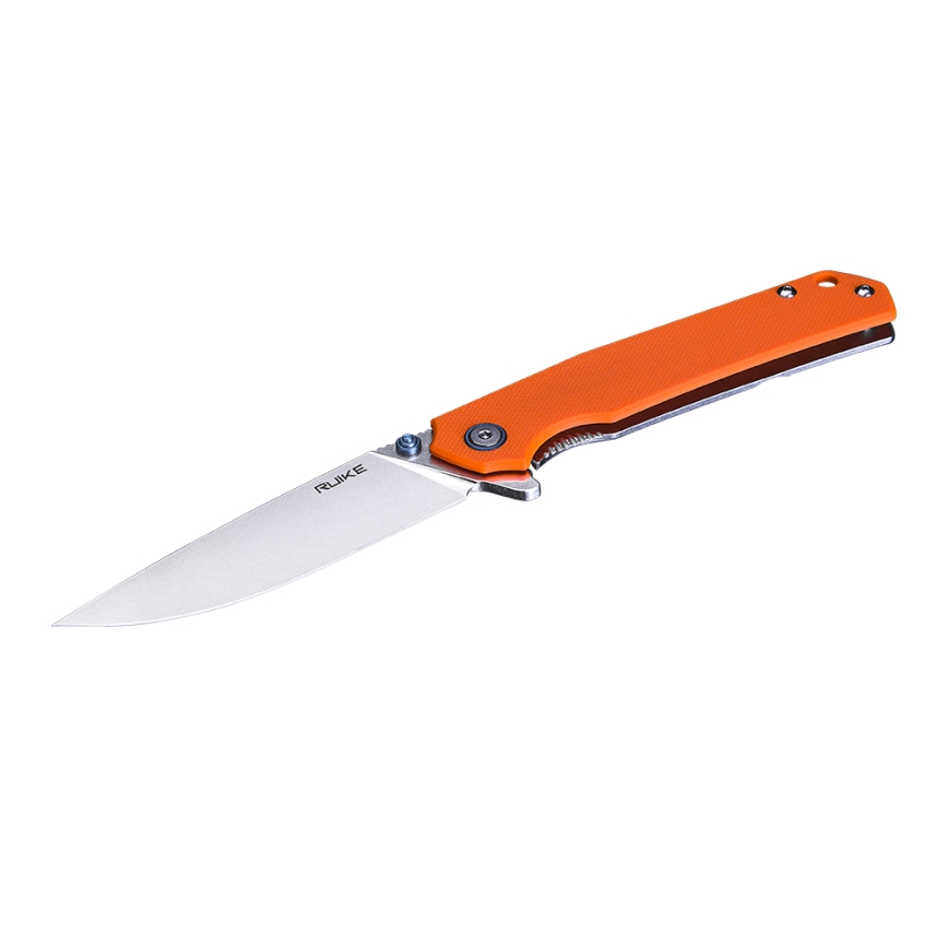 Ruike RUP801J - Coltello tascabile pieghevole 20 cm arancione