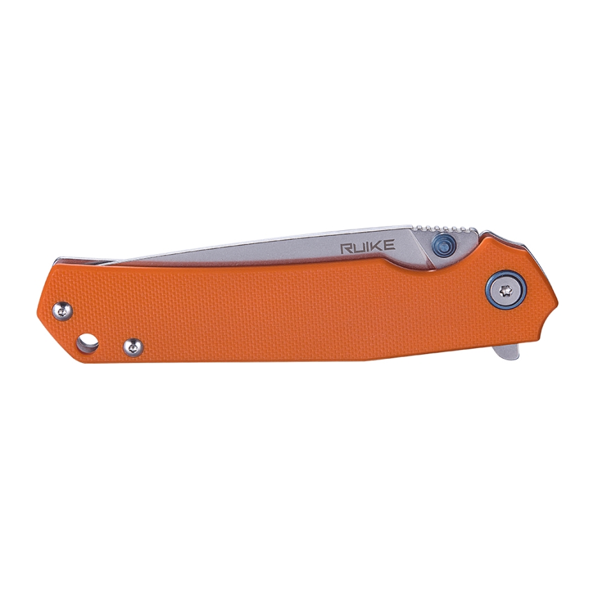 Ruike RUP801J - Coltello tascabile pieghevole 20 cm arancione
