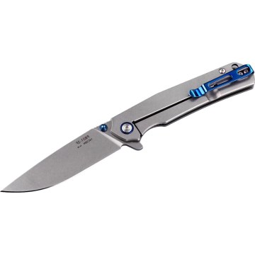 Ruike RUP801SF - Coltello tascabile pieghevole 20 cm argento