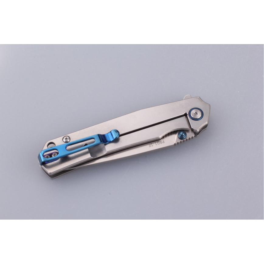 Ruike RUP801SF - Coltello tascabile pieghevole 20 cm argento