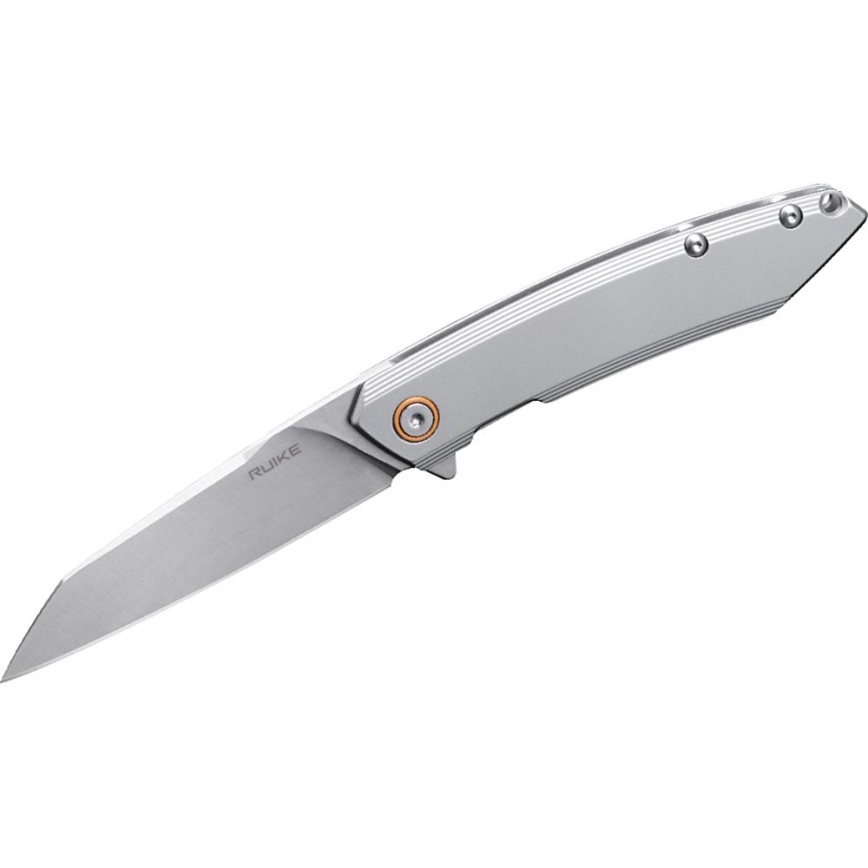 Ruike RUP831SSA - Coltello compatto pieghevole 19,5 cm argento
