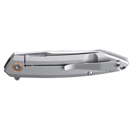 Ruike RUP831SSA - Coltello compatto pieghevole 19,5 cm argento