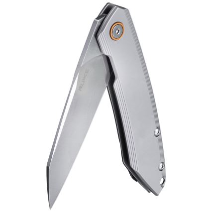 Ruike RUP831SSA - Coltello compatto pieghevole 19,5 cm argento