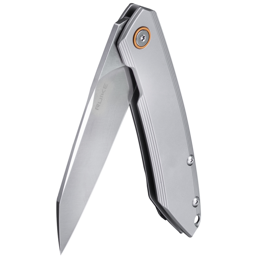 Ruike RUP831SSA - Coltello compatto pieghevole 19,5 cm argento