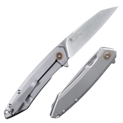 Ruike RUP831SSA - Couteau compact pliable 19,5 cm argent