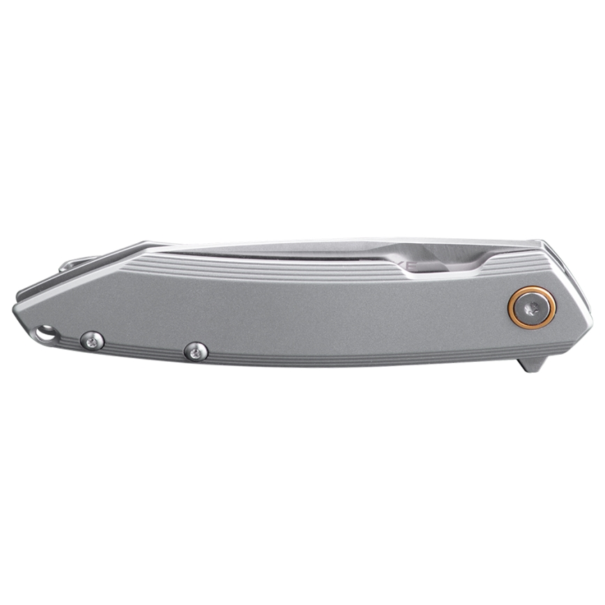 Ruike RUP831SSA - Couteau compact pliable 19,5 cm argent