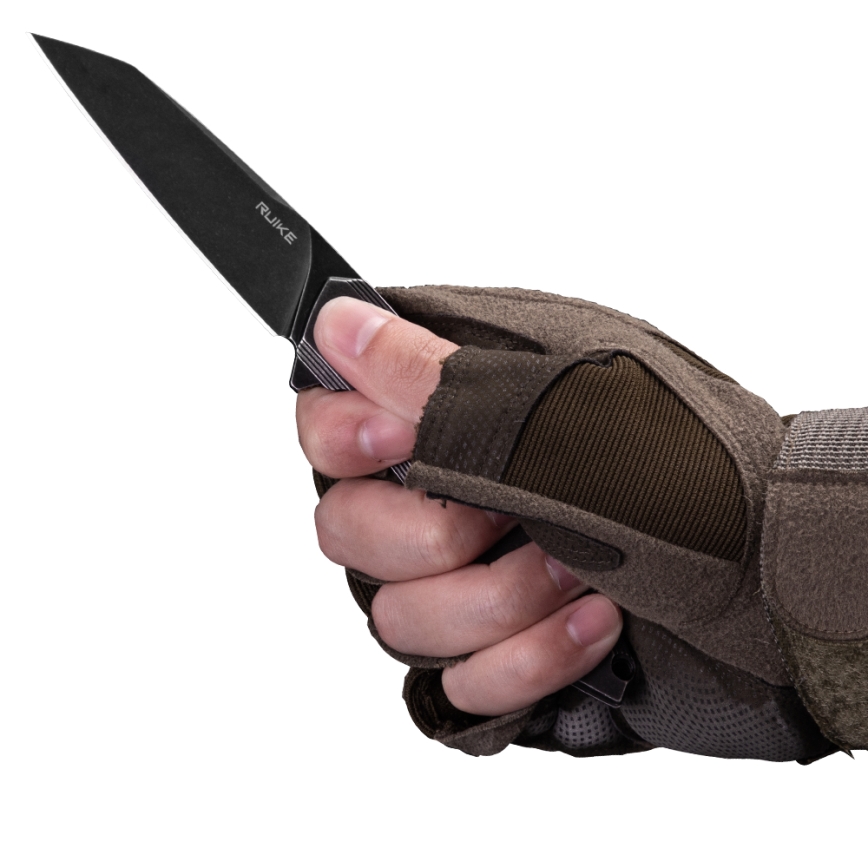 Ruike RUP831SSB - Folding compact Messer 19,5 cm schwarz