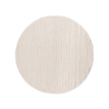 Runder Naturteppich FIR WOOL, Ø 160 cm, 2600 g/m², creme