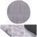 Runder Teppich RABBIT BUBBLE 160 cm grau