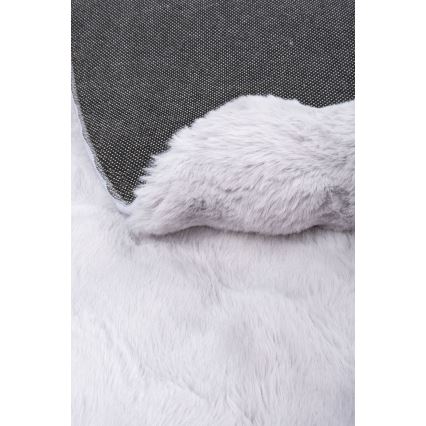 Runder Teppich RABBIT BUBBLE 160 cm grau