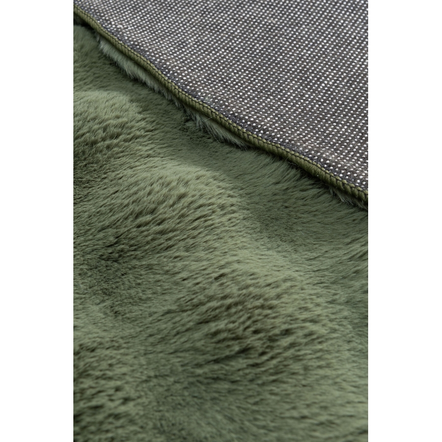 Runder Teppich RABBIT BUBBLE 160 cm grün