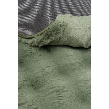 Runder Teppich RABBIT BUBBLE 160 cm grün