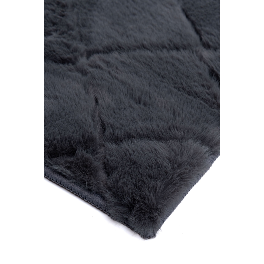 Rutschfester Teppich MODENA NEW 120x160 cm anthrazit