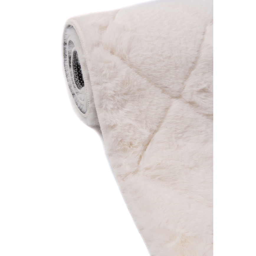 Rutschfester Teppich MODENA NEW 120x160 cm cremefarben