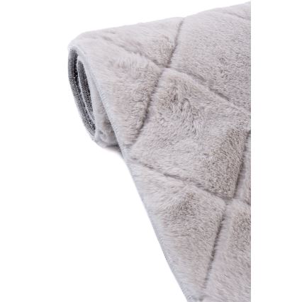 Rutschfester Teppich MODENA NEW 120x160 cm, hellgrau