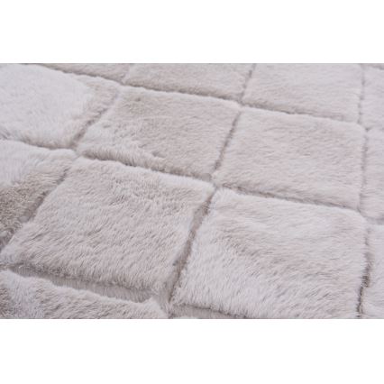 Rutschfester Teppich MODENA NEW 80x140 cm hellgrau