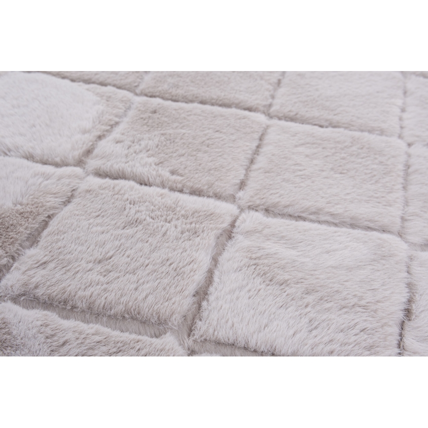Rutschfester Teppich MODENA NEW 80x140 cm hellgrau