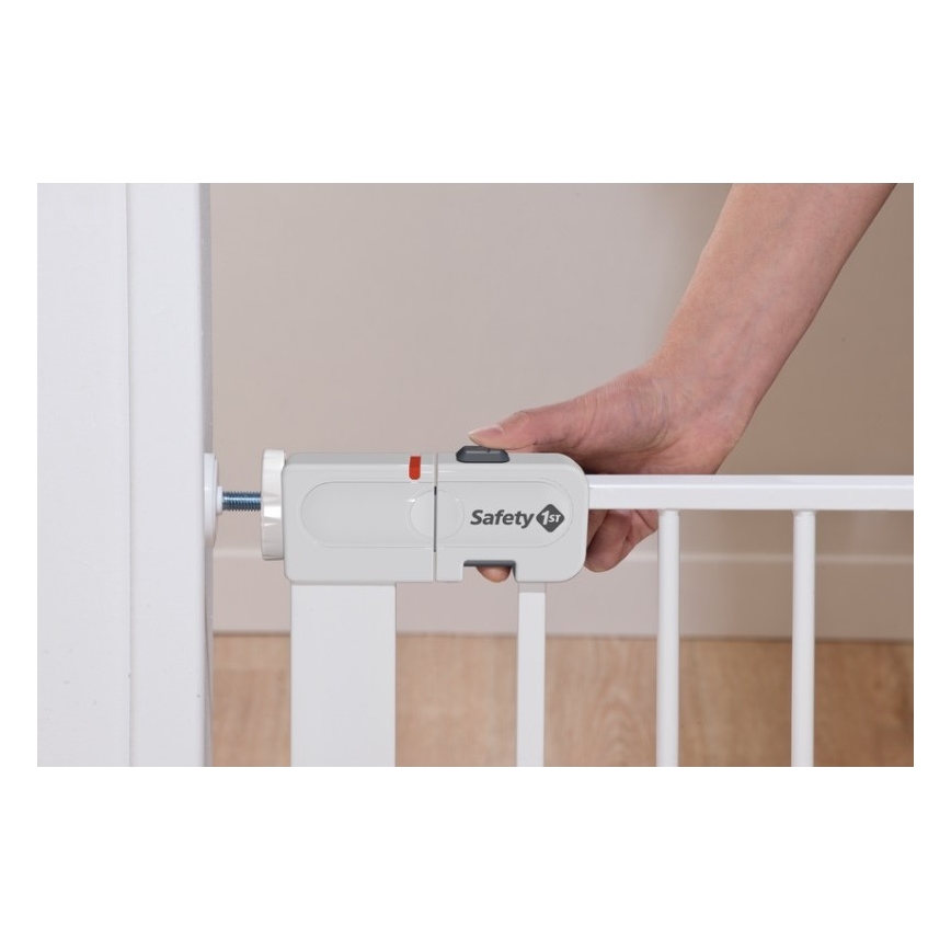 Safety 1st - Barriera di sicurezza AUTO CLOSE bianco